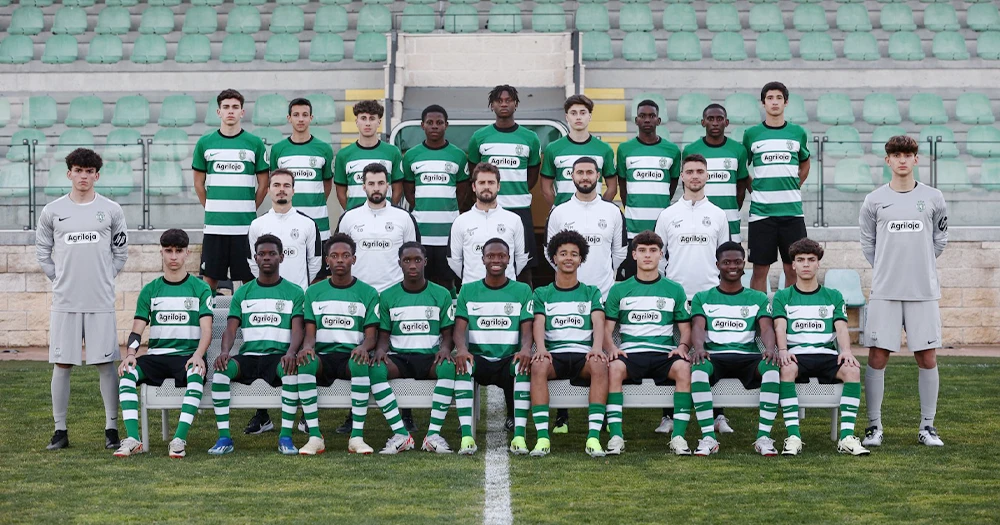 Sporting CP Lisbon 2024 U17 team equipe equipa
